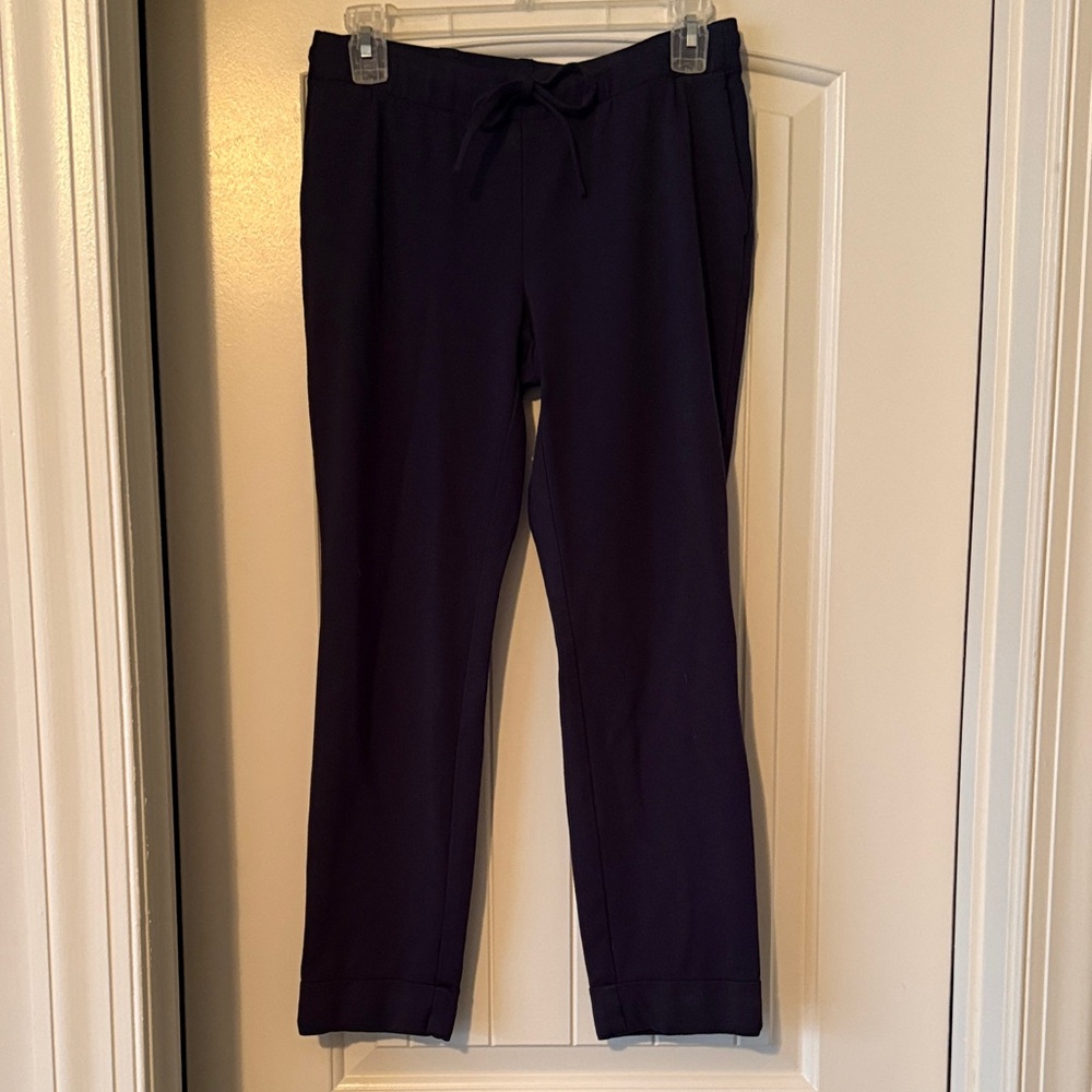 Drawstring Navy Work Pants